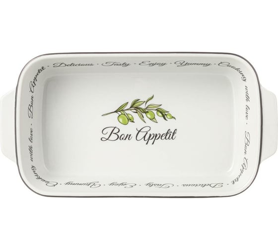 Блюдо для запекания Agness BON APPETIT прямоугольное 28x14x5.5 см 792-092