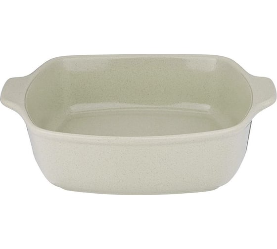 Блюдо для запекания Agness Modern Kitchen квадратное бежевое 28x24x7.5 см 777-073