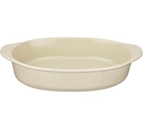 Блюдо для запекания Agness Modern Kitchen овальное бежевое 37x23x8 см 777-085