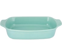 Блюдо для запекания Agness Modern Kitchen прямоугольное лазурное 37x24x7.5 см 777-082