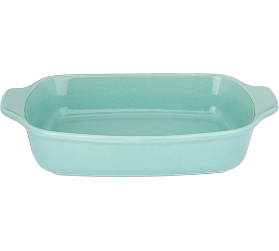 Блюдо для запекания Agness Modern Kitchen прямоугольное лазурное 37x24x7.5 см 777-082 1