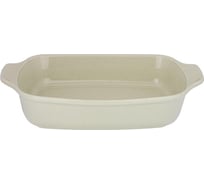 Блюдо для запекания Agness Modern Kitchen прямоугольное бежевое 37x24x7.5 см 777-081