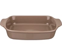 Блюдо для запекания Agness Modern Kitchen прямоугольное светло-коричневое 37x24x7.5 см 777-083