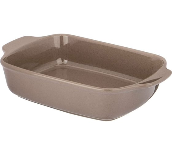 Блюдо для запекания Agness Modern Kitchen прямоугольное светло-коричневое 30x19x7 см 777-079