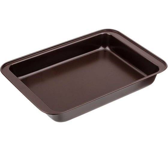 Форма для выпечки Agness антипригарное покрытие 42.5x29x5 см шоколад 904-022 1