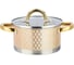Кастрюля Agness со стеклянной крышкой, нержавеющая сталь, 3,5 л 20x11 см 916-328 1
