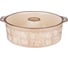 Форма для выпечки Agness круглая 28x24x8 см бежевая 777-054 1