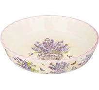Форма для выпечки Agness ЛАВАНДА круглая 27.5x27.5x6 см 536-248