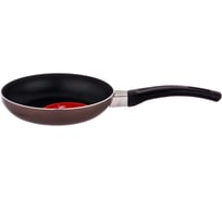 Порционная сковорода Agness ШОКОЛАД с антипригарным покрытием, 14x3 см без упаковки 906-246