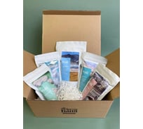 Соль для ванн PURE BASES набор морское путешествие, 5 шт., 500 г 906950