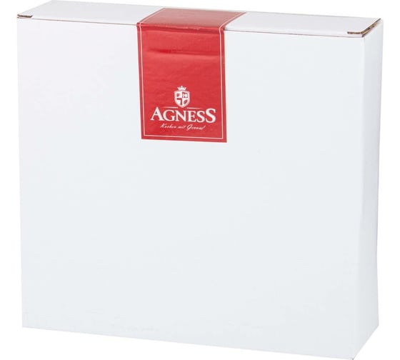 Форма для выпечки Agness Modern Kitchen круглая красная 28x28x6 см 777-088