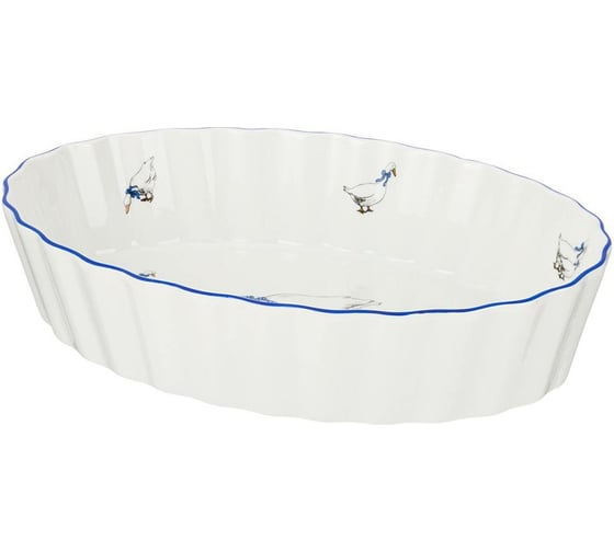 Форма для запекания Agness Гуси овальная 28x20x6 см 792-072 1