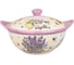 Форма для запекания Agness ЛАВАНДА с крышкой круглая 26.5x22x15.5 см 536-252 1