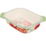 Форма для запекания Agness Маки с пластиковой крышкой 25.5x19x8 см 536-265 1