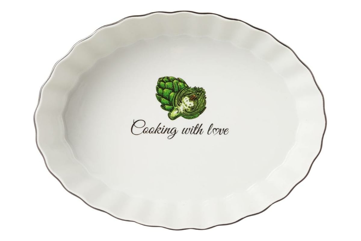 Форма для запекания Agness BON APPETIT овальная 28x20x6 см 792-091 ...