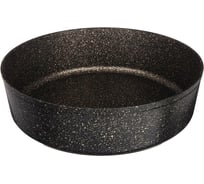 Форма Agness ПРЕМИУМ Черное Золото круглая 26x7.5 см трехслойное покрытие GRANIT, PFOA FREE 936-705