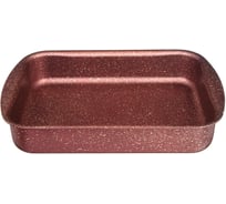 Форма Agness ПРЕМИУМ RED QUEEN прямоугольная 30x22x6 см трехслойное покрытие GRANIT, PFOA FREE 936-720