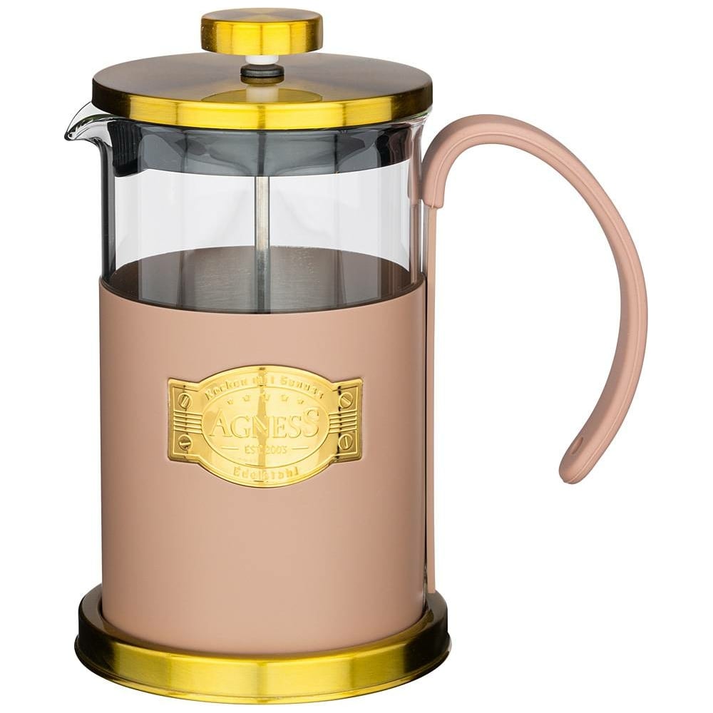 Френч-пресс Agness ЭКСЕЛЕНТ 600 мл 894-130 - выгодная цена, отзывы ...
