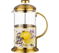 Френч-пресс Agness Прованс Лимоны 600 мл 894-131