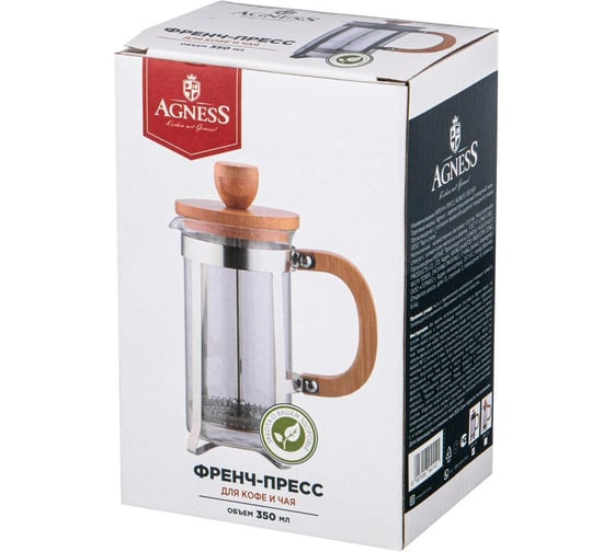 Френч-пресс Agness Midnight 350 мл 894-114