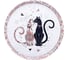 Сервировочный поднос Agness ПАРИЖСКИЕ КОТЫ 33х2.1 см 898-040 1