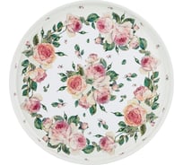 Сервировочный поднос Agness ПИОНЫ 33х2.1 см 898-010