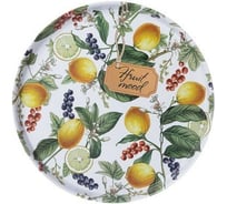 Сервировочный поднос Agness ФРУКТЫ ЯГОДЫ 33х2.1 см 898-063