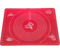 Силиконовый коврик для раскатки теста Agness 50х40 см 710-171