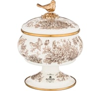Эмалированная сахарница Agness ROYAL GARDEN на ножке, 0.85 л 950-094