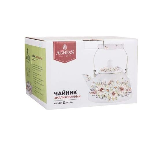 Эмалированный чайник Agness Дворцовый Парк 3 л 934-432