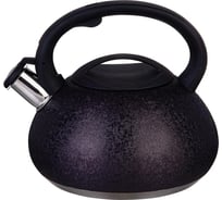 Чайник Agness Midnight со свистком, 3 л 907-086