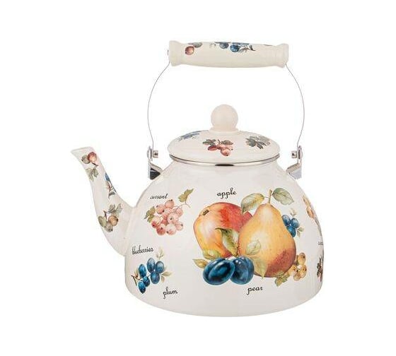 Эмалированный чайник Agness Фрукты 4 л 934-428
