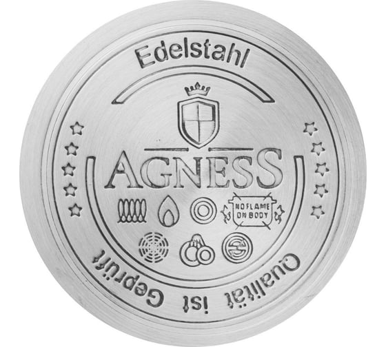 Чайник Agness Fantasy со свистком, 3 л, индукционное капсульное дно 937-041
