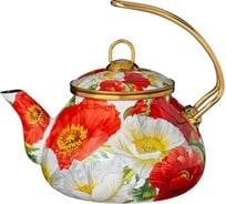 Эмалированный чайник Agness Маки 2.2 л для индукционных плит 950-471