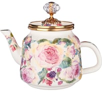 Эмалированный чайник Agness Винтаж 1 л высота 17 см 950-027