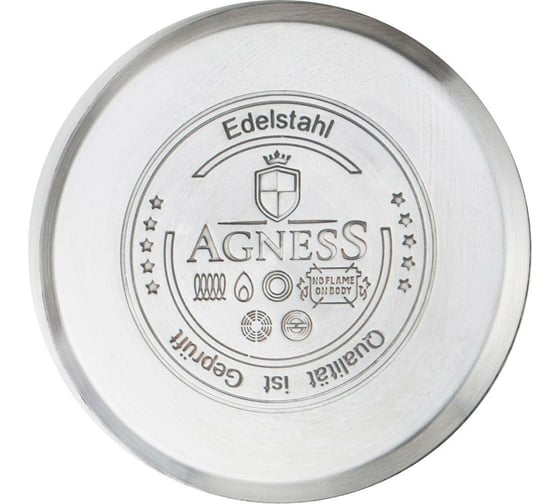 Чайник Agness Fantasy со свистком, 3 л, индукционное капсульное дно 937-042