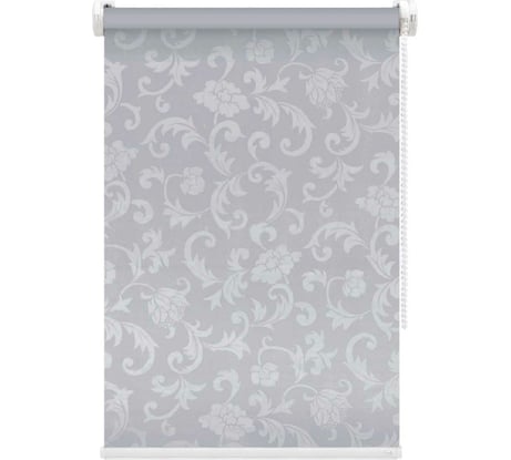 Рулонная штора FixLine AMIGO BLOOM 80x180 серый 21031