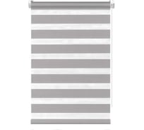 Рулонная штора FixLine AMIGO BASE День-Ночь 50x160 см, серый 21190