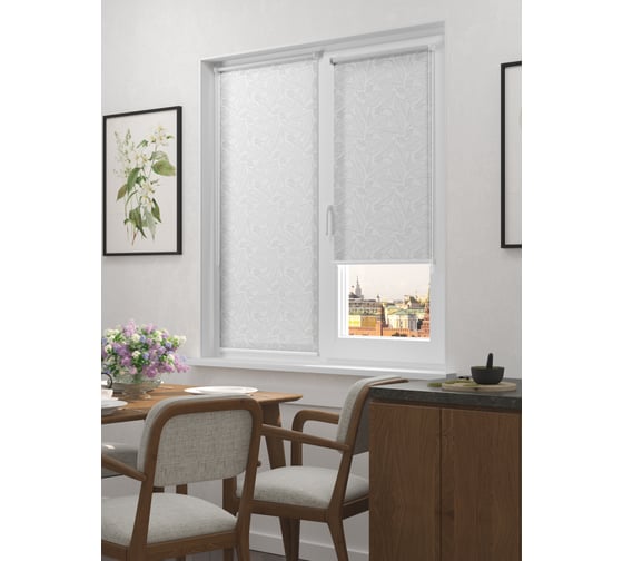Рулонная штора FixLine AMIGO SHADE 60x180 белый 20206