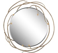 Настенное зеркало BOGACHO Calipso бронзового цвета 79044/бронзовый