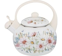 Эмалированный чайник Agness Дворцовый Парк со свистком, 2.2 л, индукционное дно 934-434