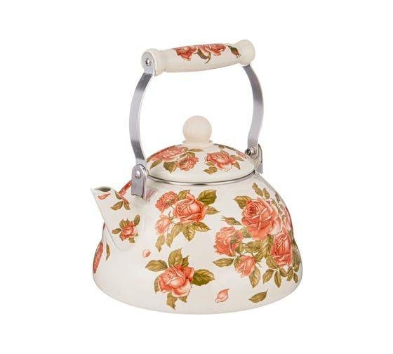 Эмалированный чайник Agness Корейская Роза 3 л 934-397