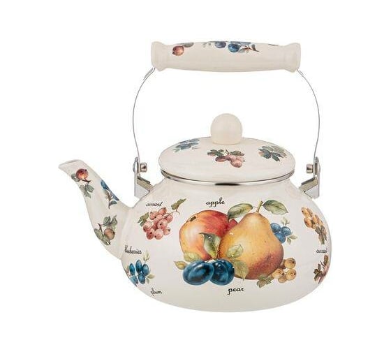 Эмалированный чайник Agness Фрукты 2.5 л 934-426