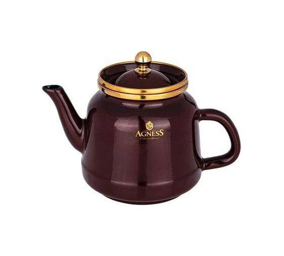 Эмалированный чайник Agness Тюдор 1 л 950-337