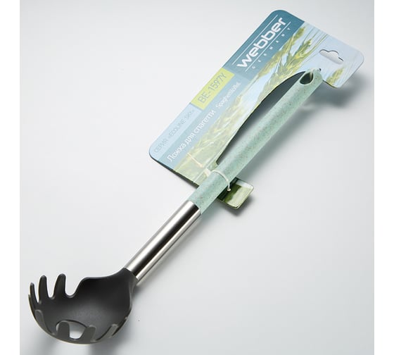 Ложка для спагетти Webber BE-1597Y Ecoline sky 32 см светло-голубой 72 0R-00004956