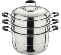 Мантоварка-пароварка Webber R BE-086 нержавеющая сталь диаметр 30 см Р1-00005887