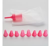 Кондитерский мешок Webber ВЕ-0323 с 9 насадками 20x12x3 см 144/48 0R-00001333