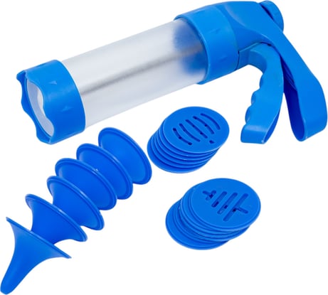 Кондитерский пресс-шприц Webber BE-0388 18 насадок 5.5x22 см 0R-00002270