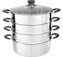 Мантоварка-пароварка Webber R BE-083 нержавеющая сталь диаметр 26 см 0R-00006756