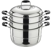 Мантоварка-пароварка Webber R BE-085 нержавеющая сталь диаметр 28 см Р1-00005886